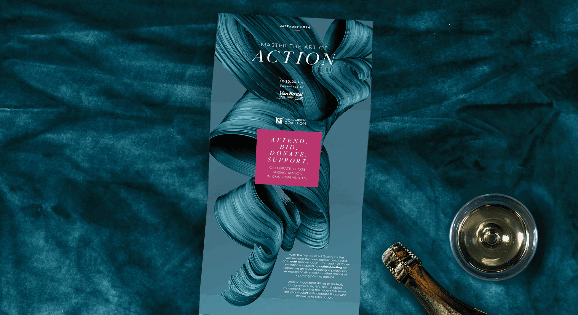 Flynn's award-winning 2024 ACTober Campaign for the Breast Cancer Coalition of Rochester